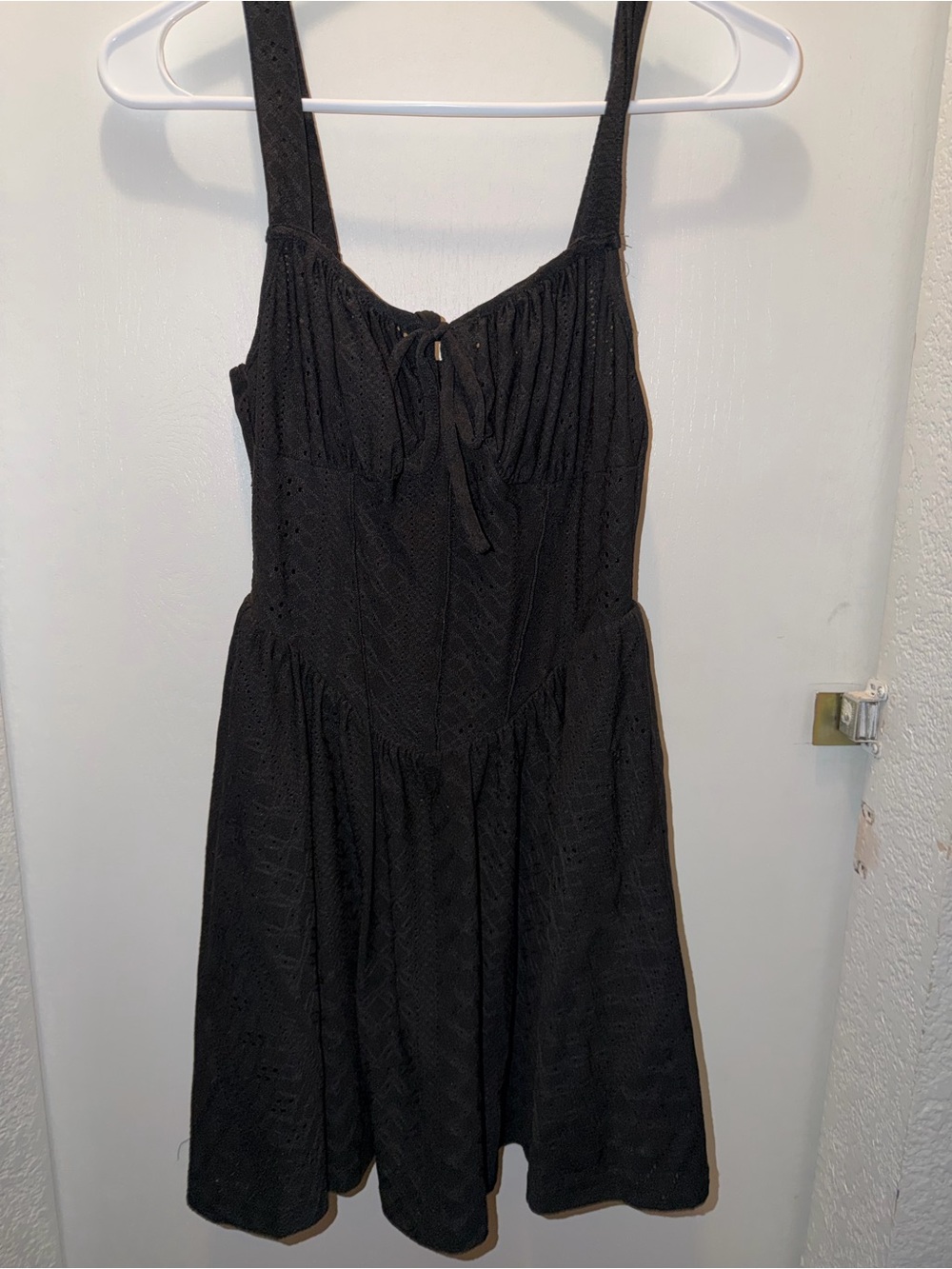 Black Eyelet Sundress